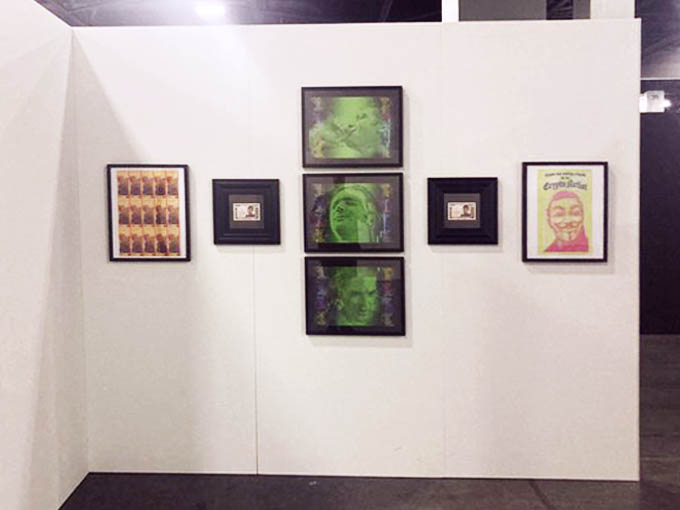 CurrencyDesign's tweet image. First shot of my artwork installed for @TheBitcoinConf !!

#Bitcoin2023 #bitcoinart #Bitcoin2023 #bitcoinmiami