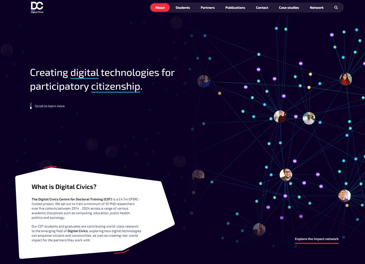 😄 We're so proud to announce the launch of our new #DigitalCivics CDT website, which brings together all the incredible work our PhD students have done over the years.

👉 digitalcivics.io 

Well done to all our amazing students and graduates! 👏 👏 👏

@computingncl