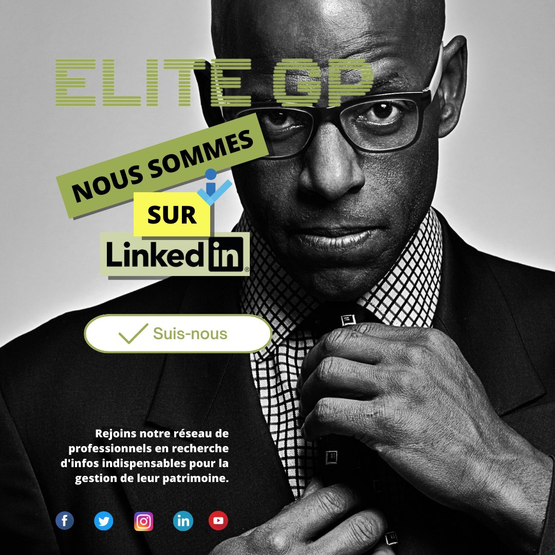 EliteGP_Finance's tweet photo. 🚨🚨 Retrouve toutes les infos indispensables pour la gestion de ton patrimoine en suivant @EliteGP_conseil sur tes réseaux préférés. 🚨🚨

https://t.co/qZVOBwH5r7

#conseils #gestionpatrimoine #elitegp https://t.co/xhwLvKkQGw