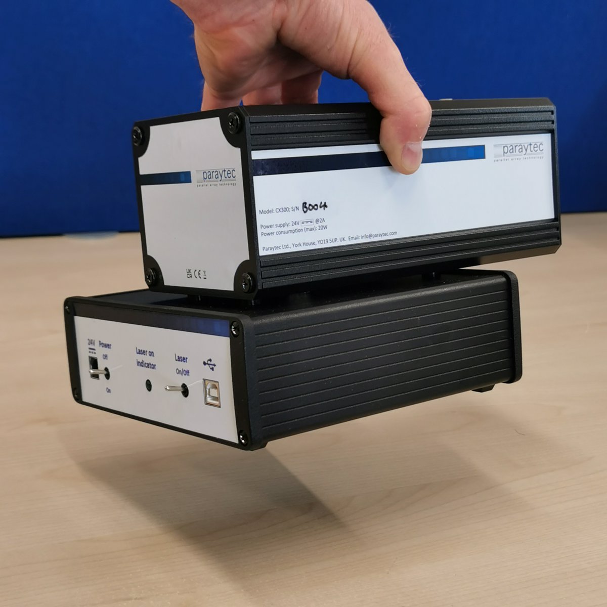 Exciting news! First images of the CX300 Optical Particle Analysis Instrument

Visit paraytec.com/cx-300/ to see more #NewProduct #CX300