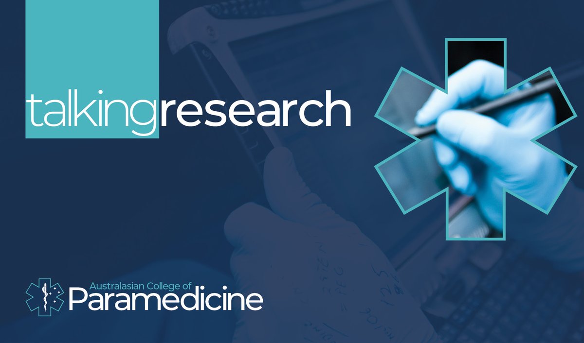 ACParamedicine's tweet photo. Join us at tomorrow #TalkingResearch webinar:
โญ 50 Years of Paramedicine Research โญ
We'll be discussing how paramedic research has evolved, what the current challenges are, and what the future holds.
๐https://t.co/8uJX8kl3uh #ParaResearch @DrLouReynolds @omeara_p @BillLord2 https://t.co/B3gcUMPpQy