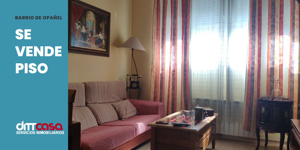 dittcasa's tweet photo. ¿Buscas #piso en #venta en #Opañel?

Vivienda 🏠de 2 dormitorios con #plazadegaraje

Contacta con nosotr@s 

☎️ 682 588 282
📩 hola@dittcasa.com
https://t.co/MdRNtAJNaW

#carabanchel #dittcasa #serviciosinmobiliarios #argüelles #centropalacio #aranjuez https://t.co/ncSAxqfTUu