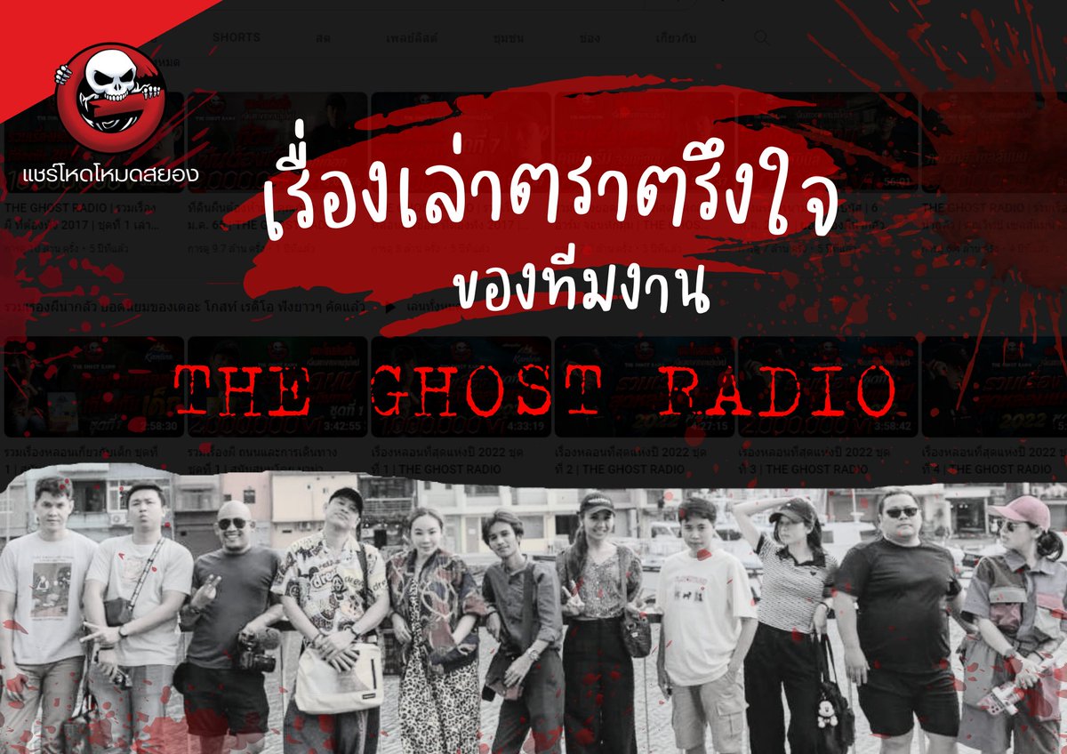 ➀ 1 เรื่องในใจที่ทีมงาน..ขอบอกต่อ ‼
#แชร์โหดโหมดสยอง #TheGhostRadio