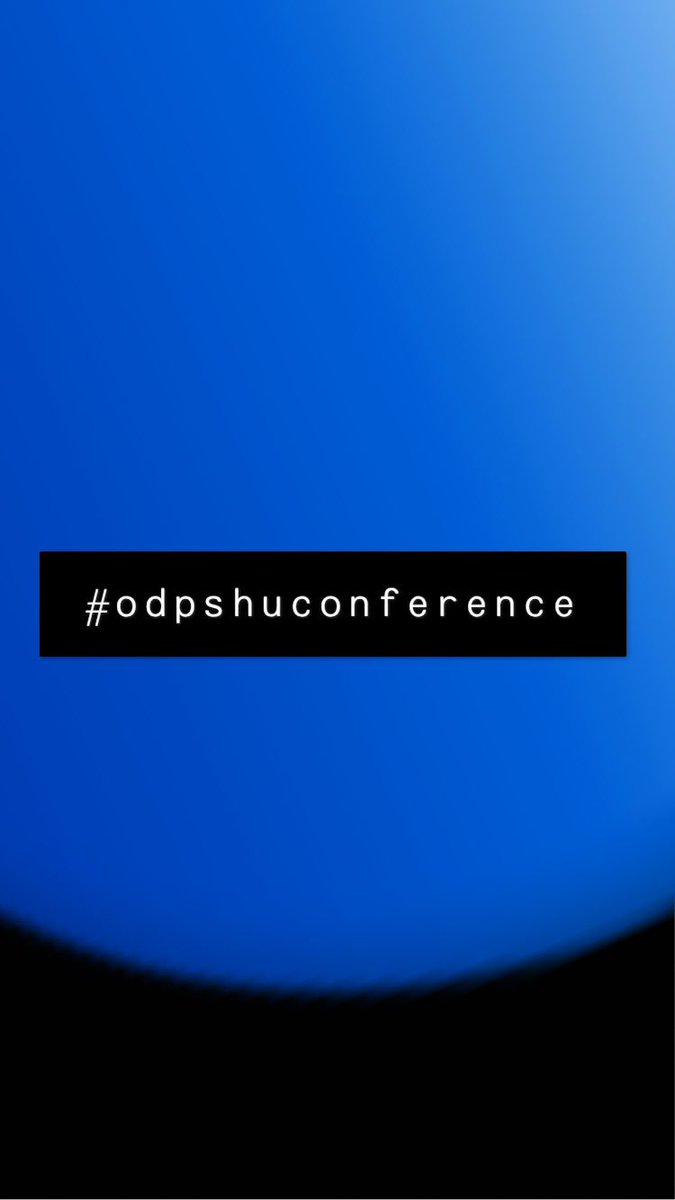 Welcome everyone to the SHU ODP conference…. Don’t forget to share, tweet, post everything you’re up to throughout the day and use the hashtag #ODPSHUConference #AHP #CODP #ODP #SHU