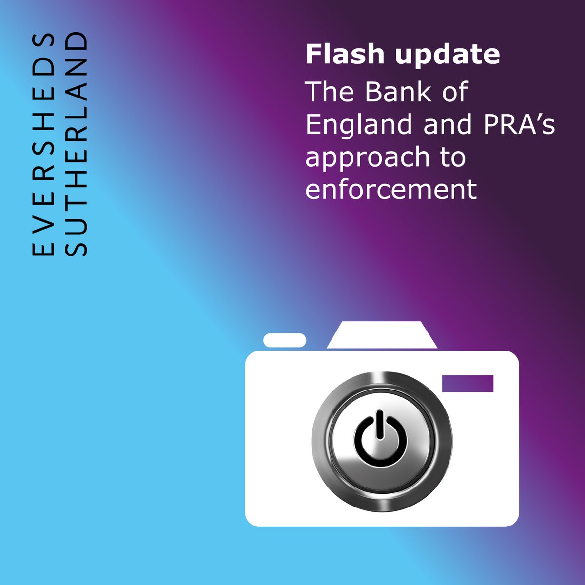 ESfinanciallaw's tweet image. In our latest #FlashUpdate we discuss The Bank of England &amp;amp; PRA&apos;s proposed changes to their enforcement approach.
#FinancialServices