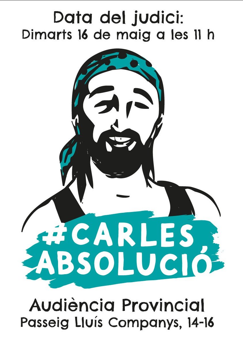AlertaSolidaria's tweet photo. 📷 Concentració solidària amb en Carles de Sants 😍

✊🏼 En Carles, que regenta la taberna la Bauxa, al Carrer Vallespir de Sants, s'enfronta a una petició de 3 anys i 6 mesos de presó. Som i serem amb ell i la seva família ✊🏼

#CarlesAbsolució https://t.co/oKrJWs6IIo