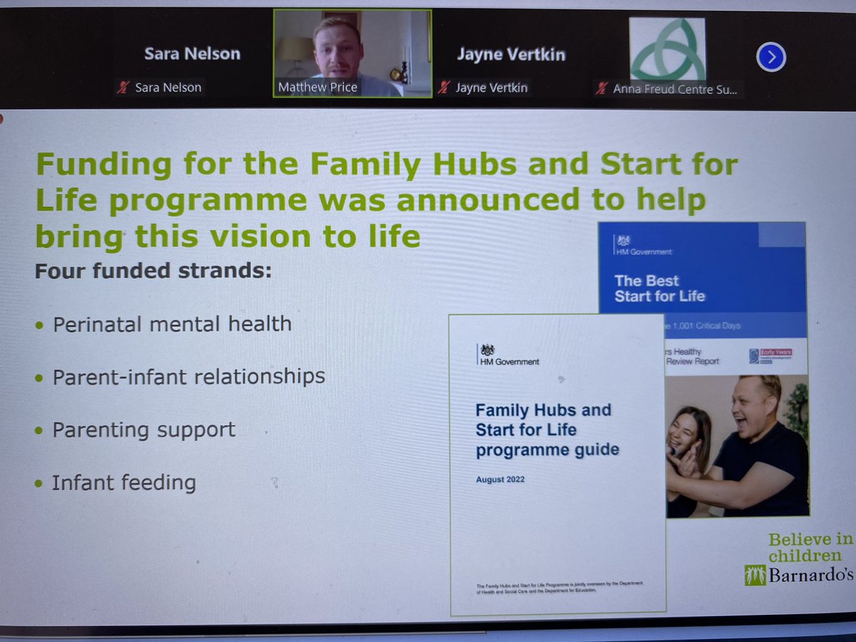 Excited to be talking at the    #Startforlife event this morning with @Sophie_Solti Matthew Price kicks the session off @KathEvans2 @WeCYPnurses @bcyp_nhsldn @NHSEnglandLDN @NHSEngland @WendyJNicholson