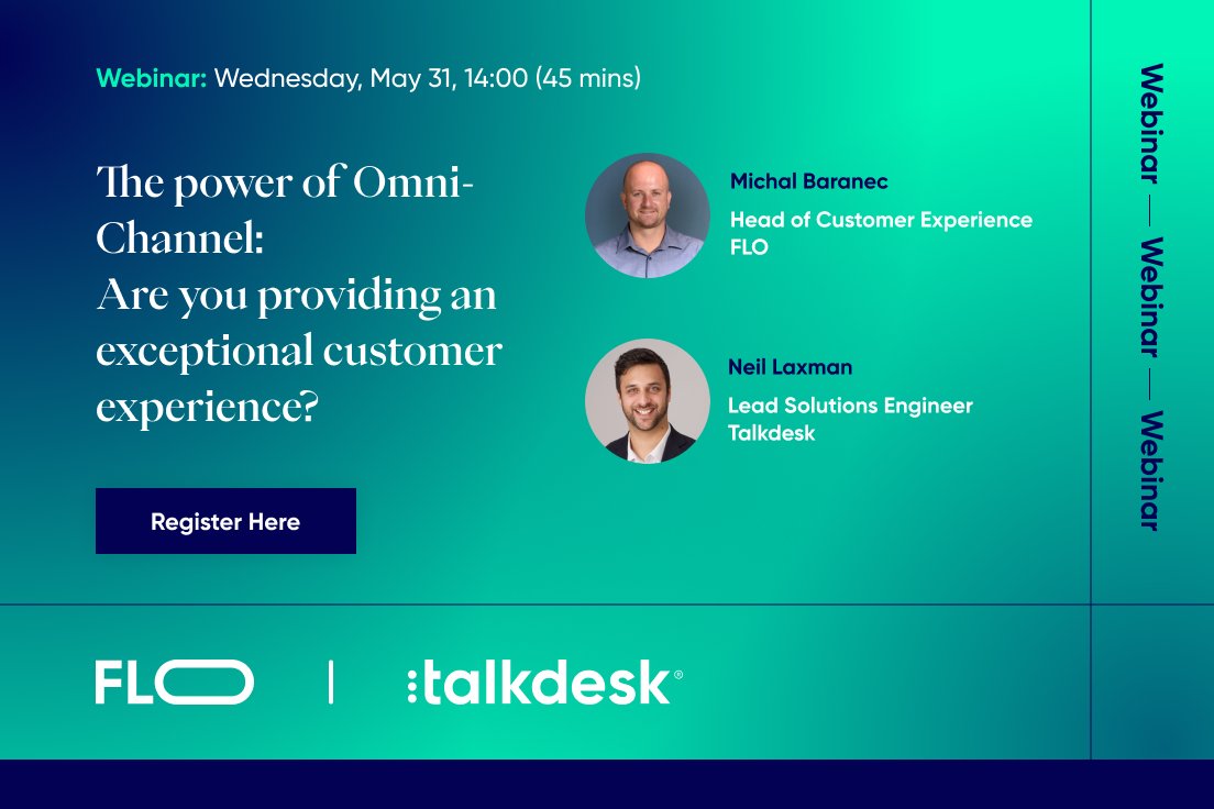 Don't miss our webinar with <a href="/Talkdesk/">Talkdesk</a> : Transform your Customer Experience Strategy with the Power of Omni-Channel!
Register now to join us May 31 👉 lnkd.in/e6fQqSgj .