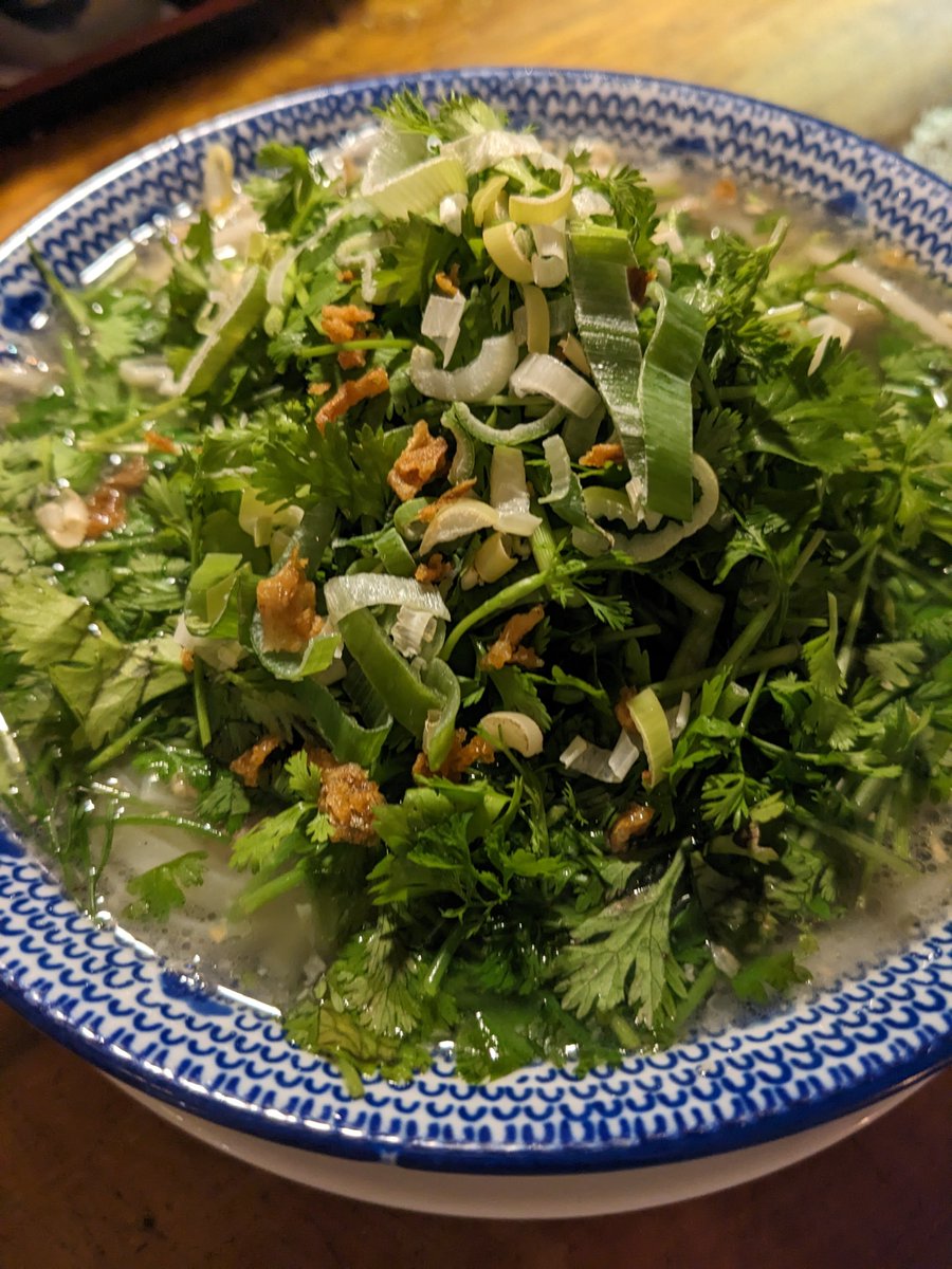 ランチタイ厶冷たいレモンフォーが人気でした🍋

定番メニュー「タイ風春雨スープサラダ」のフォーバージョン！
レモンを使用したさっぱり爽やかなスープとパクチーと相性バッチリ◎
温かいレモンフォーも注文可能です！

☆チャオサイゴンではアルバイトさん、パートさん募集中です！