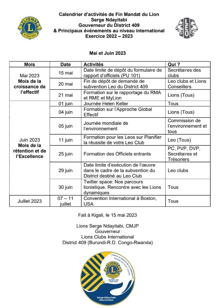 LIONS D409 (@lionsd409) on Twitter photo 