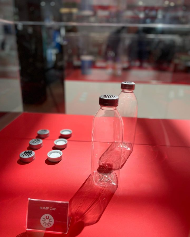 BumpByMimica's tweet photo. Last week our innovative manufacturing partner @UC_capsclosures showcased our #BumpCap at the world’s largest #packaging trade show @interpack2023 in Düsseldorf, Germany.
Learn more: https://t.co/SedIuaoZwO. #Mimica
📸UNITED CAPS https://t.co/xbqV1MDGJ7