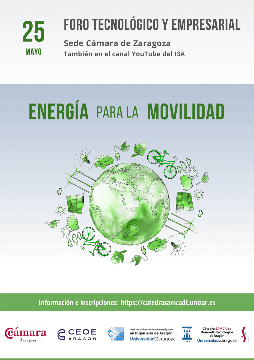 Instituto Tecnológico de Aragón (@ita_tecnologia) on Twitter photo Energía para la movilidad <a href="/CatedraSAMCANa1/">CatedraSAMCANanotec_UNIZAR</a>
Nuestra compañera <a href="/GarciaCamprubi/">MariaGarciaCamprubi</a>, investigadora de @ITAINNOVA y coordinadora del Plan Complementario de I+D+i de Aragón 'Energía e hidrógeno verde’, hablará
"Energía limpia para vehículos y maquinaria pesada"
catedrasamcadt.unizar.es/foro-tecnologi… Energía para la movilidad <a href="/CatedraSAMCANa1/">CatedraSAMCANanotec_UNIZAR</a>
Nuestra compañera <a href="/GarciaCamprubi/">MariaGarciaCamprubi</a>, investigadora de @ITAINNOVA y coordinadora del Plan Complementario de I+D+i de Aragón 'Energía e hidrógeno verde’, hablará
"Energía limpia para vehículos y maquinaria pesada"
catedrasamcadt.unizar.es/foro-tecnologi…