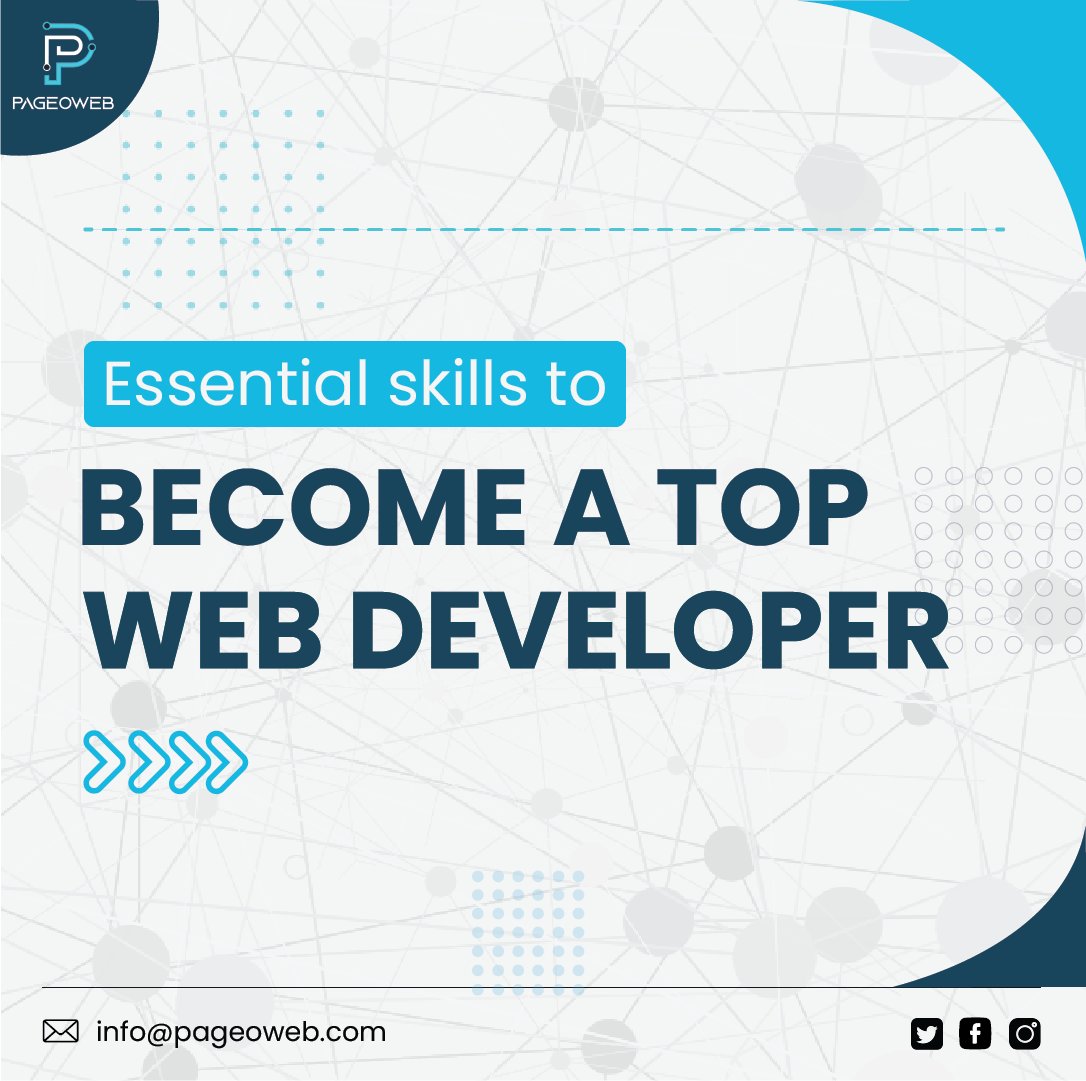 Pageoweb's tweet image. 🌟 Level up your web development game with these indispensable skills! Become the developer you were always meant to be. 💪✨

#webdesigncalifornia #WebDevSkills