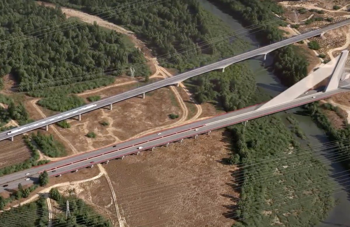 orfisaikc's tweet photo. Las obras del viaducto del Ebro, en Castejón, comenzarán este verano con una inversión prevista de 68,3 millones de euros. Así lo avanzó el secretario general de Infraestructuras del Ministerio de Transportes, Movilidad y Agenda Urbana (Mitma), Xavier Flores. https://t.co/EyHc5xbBRI