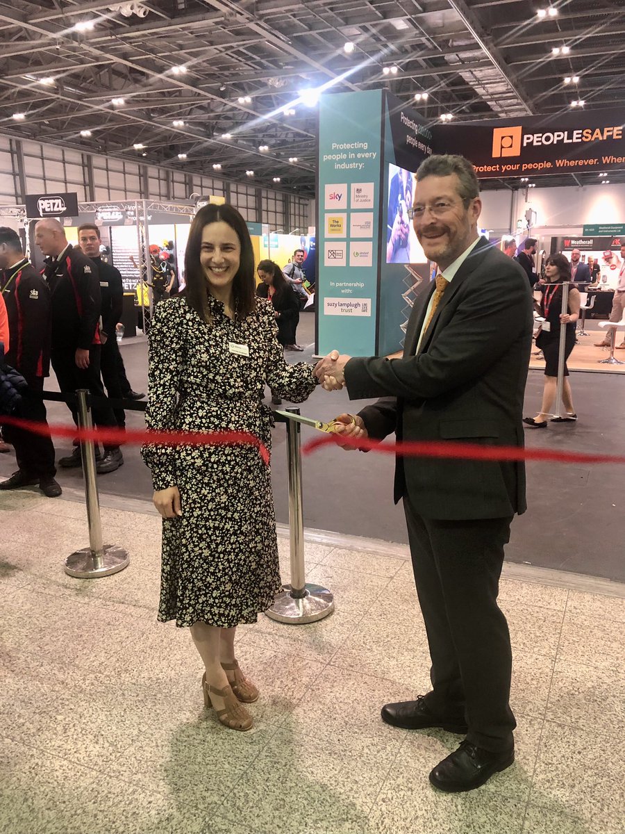 RoSPA's tweet photo. The 2023 Safety & Health Expo is officially open!
A huge thank you to #SHE23 for giving RoSPA CEO, Errol Taylor CDir FIoD FRSPH, the honour of cutting the opening ribbon today!
#healthandsafety #safety #expo https://t.co/fJzCp0zPuF