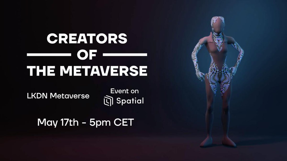 LKrykhtin's tweet photo. Launching our unique Metaverse #NFT #Avatars on @metamundo_co ! Be part of the future of virtual identity. Join us tomorrow, 17th May, 5pm CET on https://t.co/HKDEGPBvYL for exclusive insights. #Metaverse #NFTs #MetaMundo #VirtualIdentity #AvatarLaunch
See the thread below!๐ https://t.co/0auxqH5huz