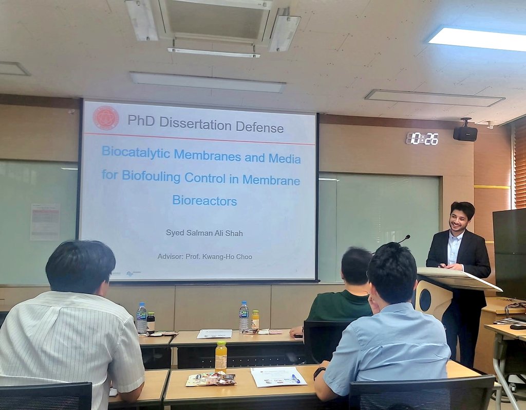zalanda_shah's tweet photo. My husband @salmankakakhell has successfully completed his PhD from the department of Environmental Engineering, Kyungpook National University, South Korea, in 2 years, 8 months and 15 days. 🇰🇷🤓

#PhDone #Engineering #environmentalengineering https://t.co/ULdLNLBgq5