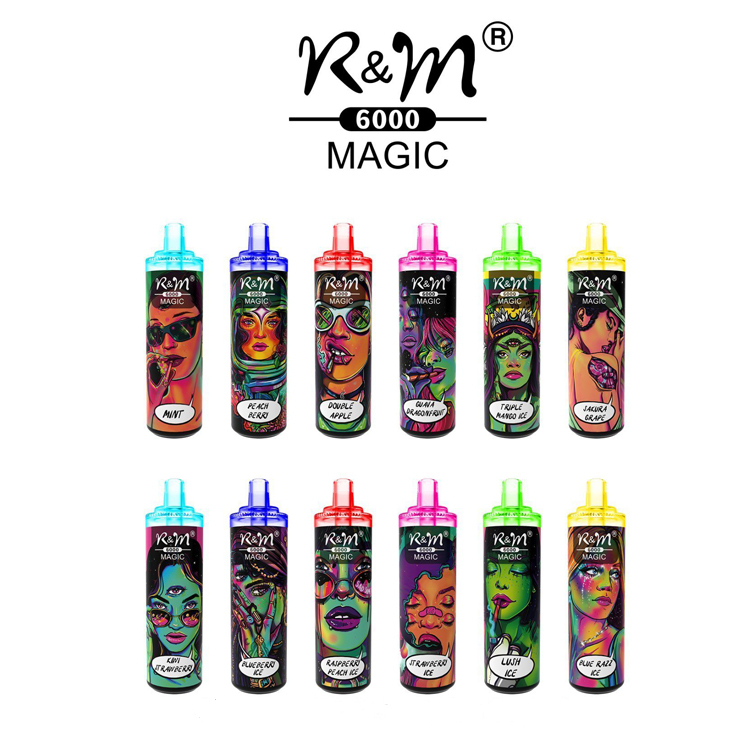 Authentic R and M MAGIC 6000 puffs  from
<a href="/WejoyDisposable/">Wejoy Disposable</a>
: * NIC 0%/2%/3%/5% available; #vape #svapo #vapeshop #vapestore #wejoytech #oem #vapedisposable #vapepod #vapepodkit #podvape #randm #randmvapedisposable #randmmagic6000 #vapedisposablepod #wejoydisposable #wejoytech #dis