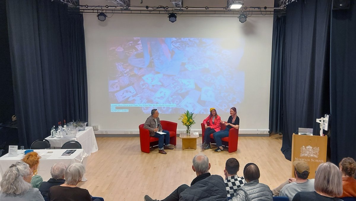 NorwichSchool's tweet photo. The young creative scene in Norwich is burgeoning. That was the message at last week's talk delivered by n-cas (Norfolk Contemporary Arts Society)
Read more here: https://t.co/AOT8X5Kh8x
#thevoiceofcreativity #oneschoolmanyvoices https://t.co/lTYx5RFO2L