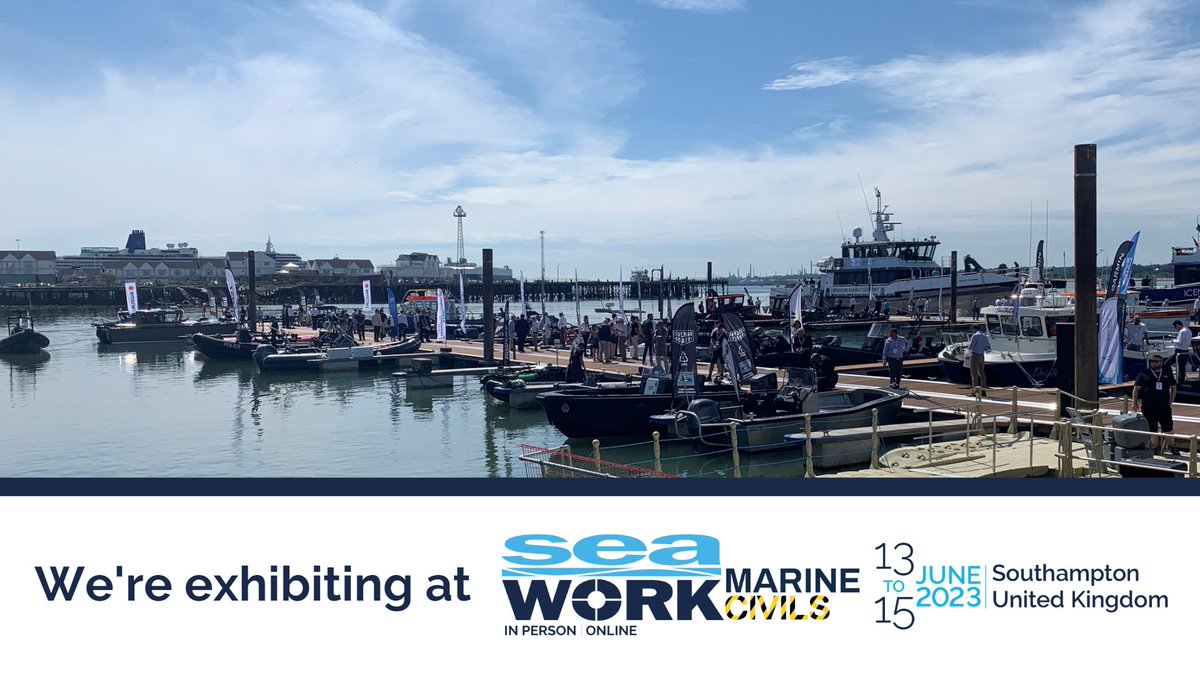 Less than a month to go until #Seawork at Mayflower Park in Southampton🚢 

The Star team will be there again next year - drop by and say hi at stand E41 ! 

#MarineSafety #marineindustry #boatingindustry #shipsandshipping #workboats #marineindustry