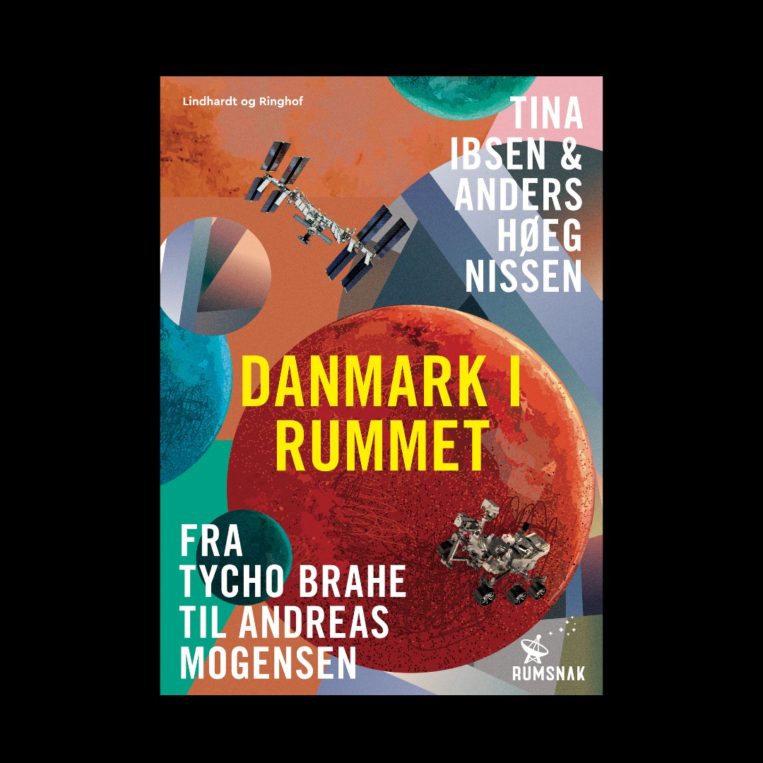 Nu kan jeg afsløre forsiden på min næste bog der udkommer d. 8. august. Den er skrevet med min #rumsnak-makker <a href="/4ND3RS/">Anders Høeg Nissen</a>. Vi har mere end 30 interviews med rumfolk, og et afsnit om rumstationen og <a href="/Astro_Andreas/">Andreas Mogensen</a>. Så jeg kan se frem til mere end én spændnede launch i august.