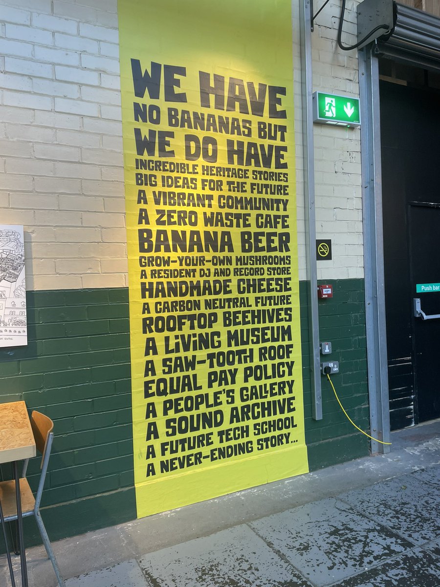 Claire Hanna on Twitter "A fun morning on Friday at Banana Block