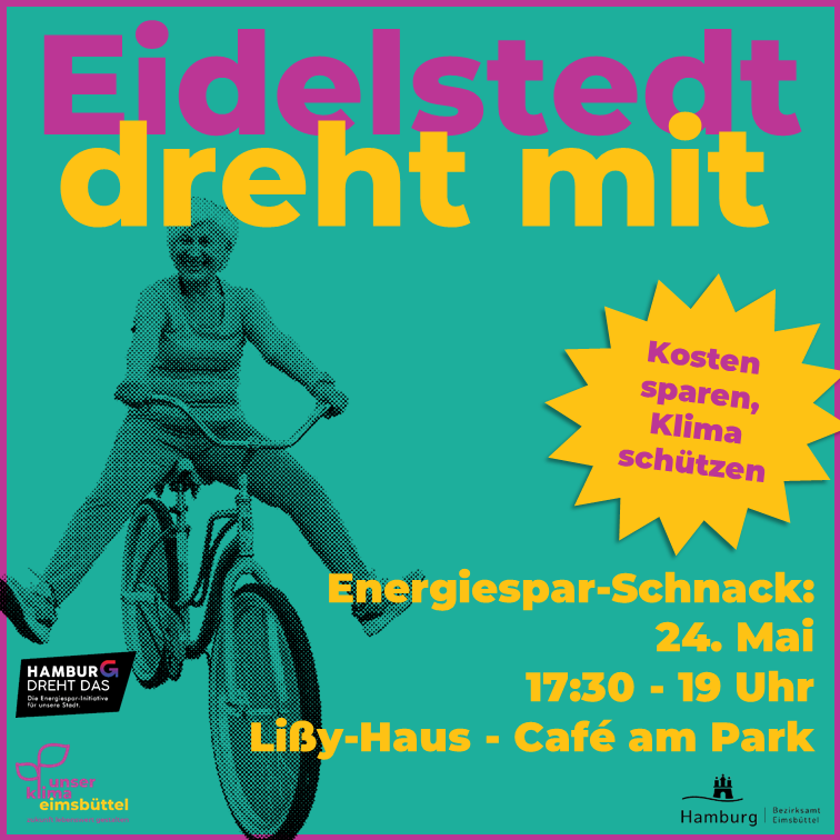 BA_Eims's tweet photo. Es gibt wieder einen #Energiesparschnack in #Eidelstedt!
🗓️24.5.
⏰17:30 Uhr
🗺️Oliver-Lißy-Straße 2, Lißy-Haus, Café Am Park
Das ganze Programm: https://t.co/hygZlEZeRJ
@Caritas_web #Stromsparcheck #Energiespartipps #LißyHaus #UnserKlimaEimsbüttel #EidelstedtDrehtMit https://t.co/PjzFYXqFpg