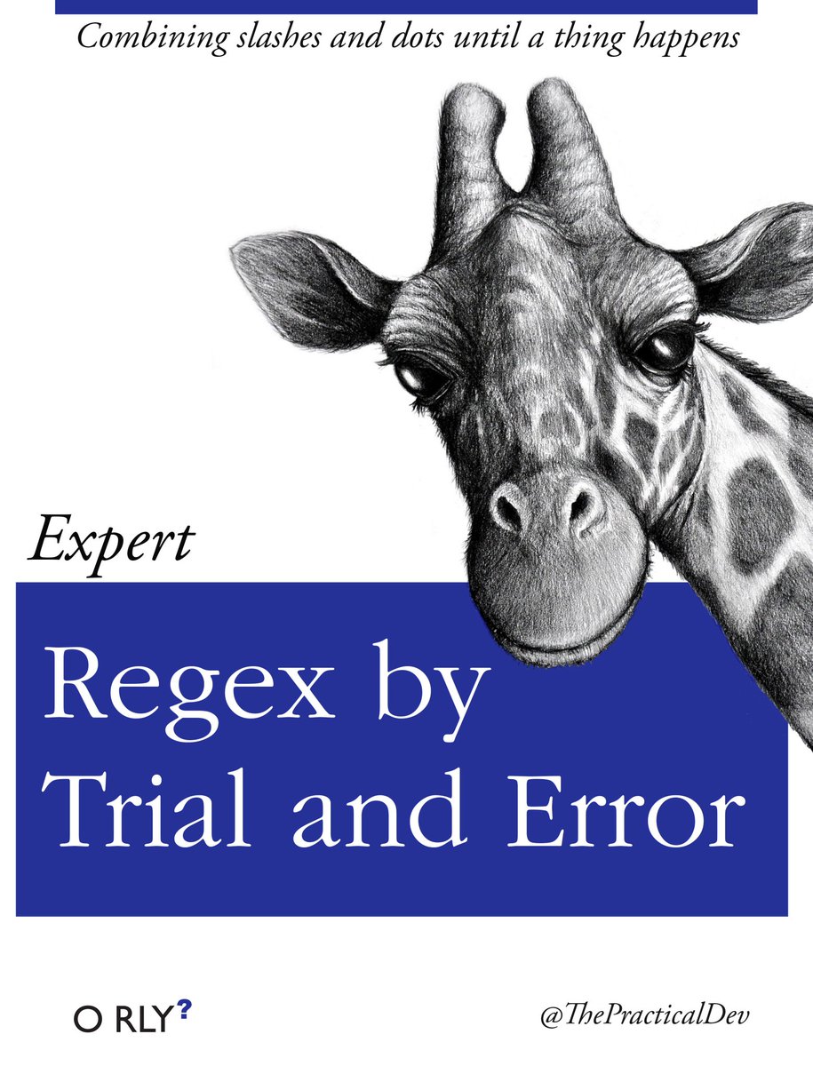 <a href="/GergelyOrosz/">Gergely Orosz</a> Does anyone truly know regex though?