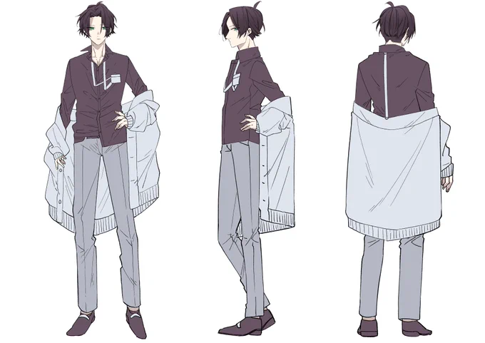 代理キャラ解体新書 【創作/最上奏哉】  #イラスト #illustration