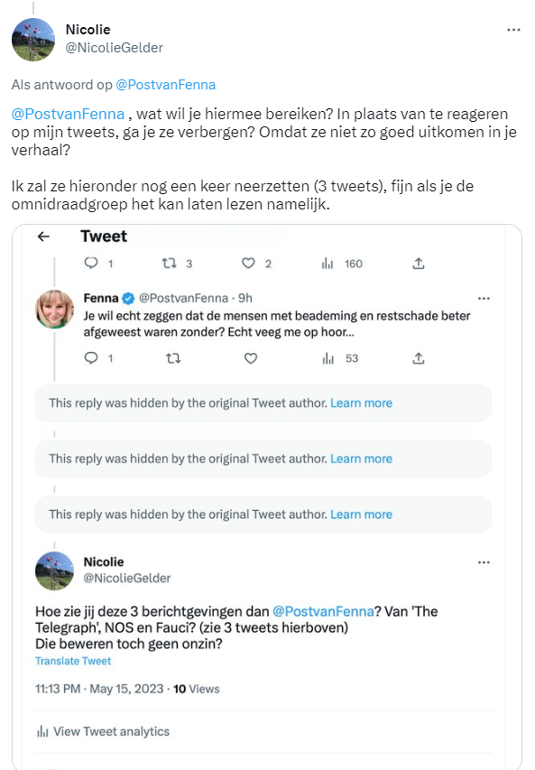 criticalfox71's tweet photo. En de soap gaat verder. Ontkent ze nou in de tweede screenshot haar lidmaatschap van #omnidraad ?
@GijsiedE @KlaasvanDijk5 @mus_nico #Thematicgate #dieren_doc #FennaPosthuma #Omnigroep #OmnidraadClubhouse #teamomnidraad #teamfab #PostvanFenna https://t.co/6cH6iVX1Ky
