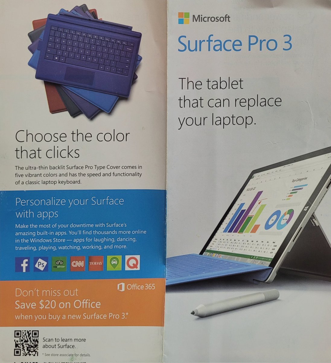 Aquis_GN's tweet photo. Microsoft Surface Pro 3, 2014.
#MicrosoftSurface #SurfacePro3 #SmartphonePamphlets https://t.co/DM3TxPAsIn