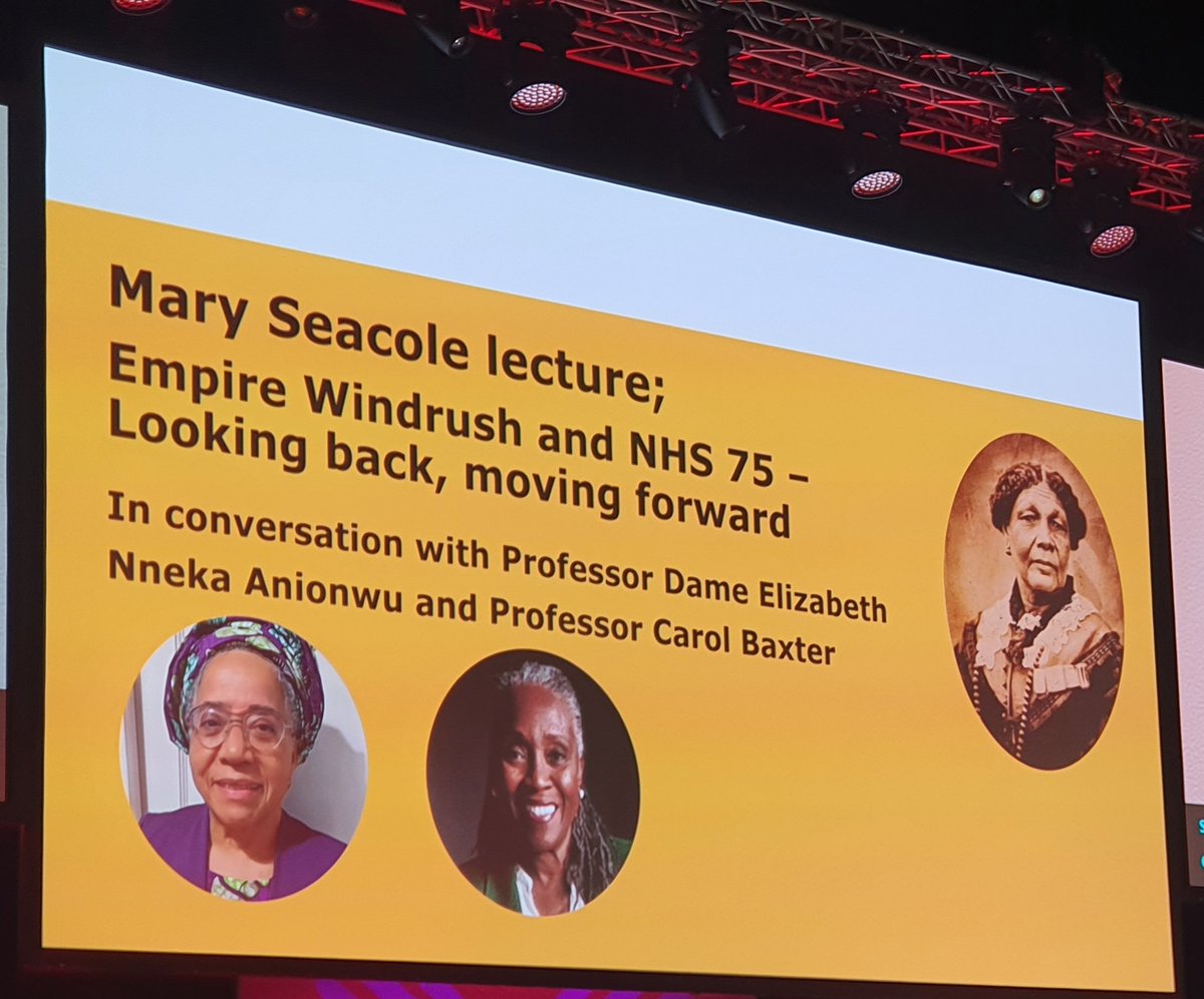 #RCNcongress  What an honour to listen to two icons Professor Dame Elizabeth Nneka Anionwu and Professor Carol Baxter on their journey as people of colour within the Nursing profession. #RCN23 <a href="/RCNEastMids/">RCN East Midlands</a> <a href="/ese_edafe/">Ese Edafe</a> <a href="/_rachel1973/">Rachel Humphreys #FBPE#Fairpayfornursing</a> <a href="/RCN_Press/">RCN Press Office</a> <a href="/patcullen9/">Pat Cullen MP</a>
