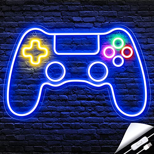 Kavaas Gamer Neon Sign, Game Controller Neon Sign for Gamer Room Decor - Gaming Neon Sign for Teen Boy Room Decor, LED Game Neon Sign... - amazon.com/dp/B09QL38DBT?… #inappropriate #etsyshop #inappropriategifting