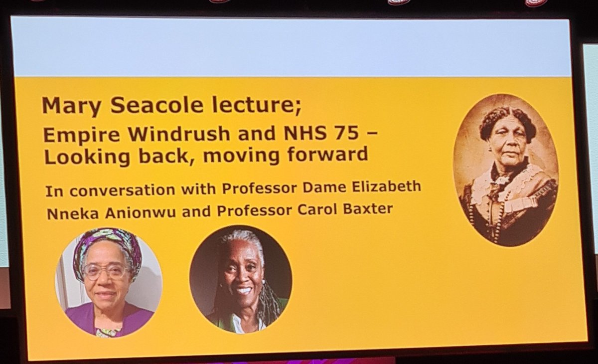 Listening to the amiable @EAnionwu and the team @ezabe2 at the #RCNCongress23 was inspiring and heartfelt! #stopracism #Equality #Windrush #BeKindAlways