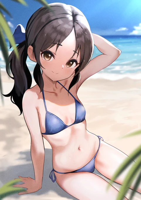 橘ありすと海行きたい #橘ありす 