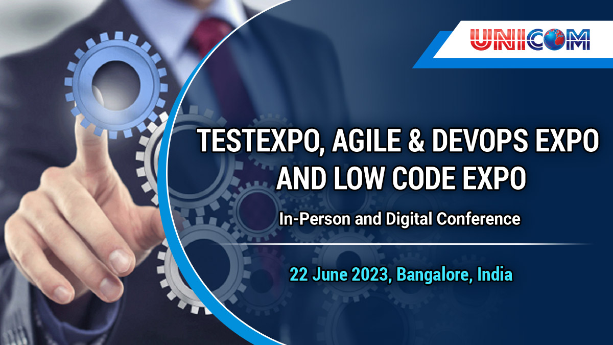 UNICOMLearning's tweet image. Save the date! 🗓️ Don&apos;t miss the &quot;TestExpo, Agile &amp;amp; DevOps Expo, and Low Code Expo&quot; on 22 June 2023 in #Bangalore.  

Join industry experts and dive into the world of #softwaretesting, #agilemethodologies, #DevOps, and #lowcode development. 

Register: bit.ly/adtbangalore