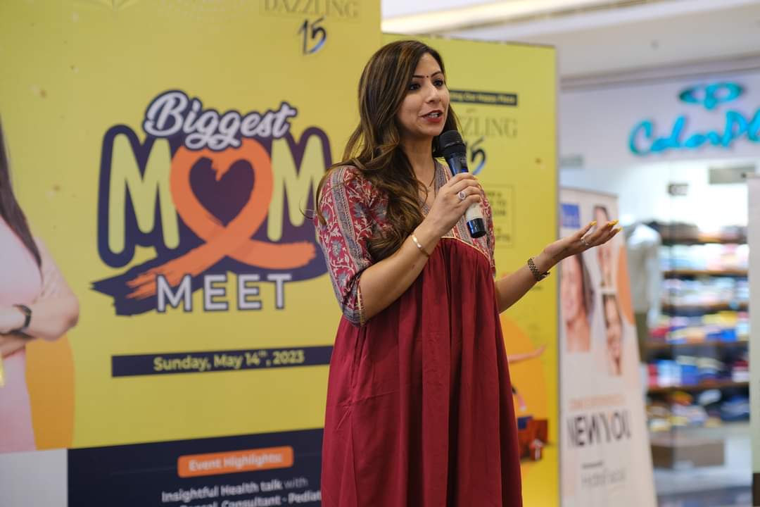 ShoutLoNow's tweet photo. When awe-inspiring moms unite, magic happens!✨

Our founder @absfiery  inspiring fellow moms to discover the power within at the Biggest Mom Meet held on Mother’s Day 👩‍👩‍👦‍👦

📍DLF City Centre, Chandigarh

 #dlfcitycentre #mommeet #mothersday #motherhood #inspiringmothers #shoutlo https://t.co/LLkSLIc4ya
