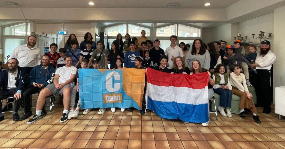With 40 Jewish teens from all over The Netherlands!

Together with other local Chabad Shluchim we hosted the first CTeen Netherlands regional event.

Working on a bright Jewish future!