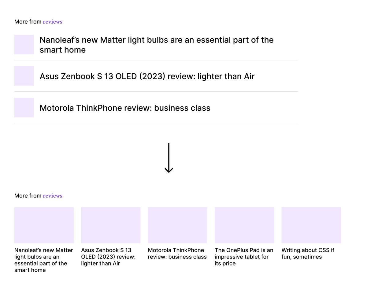 shadeed9's tweet image. ✍️ Conditional CSS with :has and :nth-last-child 

A modern look at how to combine CSS :has, :nth-last-child, and style queries to create dynamic components.

ishadeed.com/article/condit…