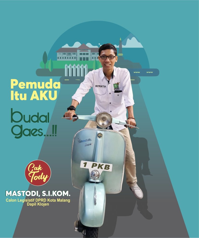 MastodyAja's tweet photo. :: budal gaes...!! 

" PKB adalah kita
PKB adalah harapan kita
PKB untuk bangsa jaya
PKB untuk Pemuda Indonesia". https://t.co/zhDhk67BpI