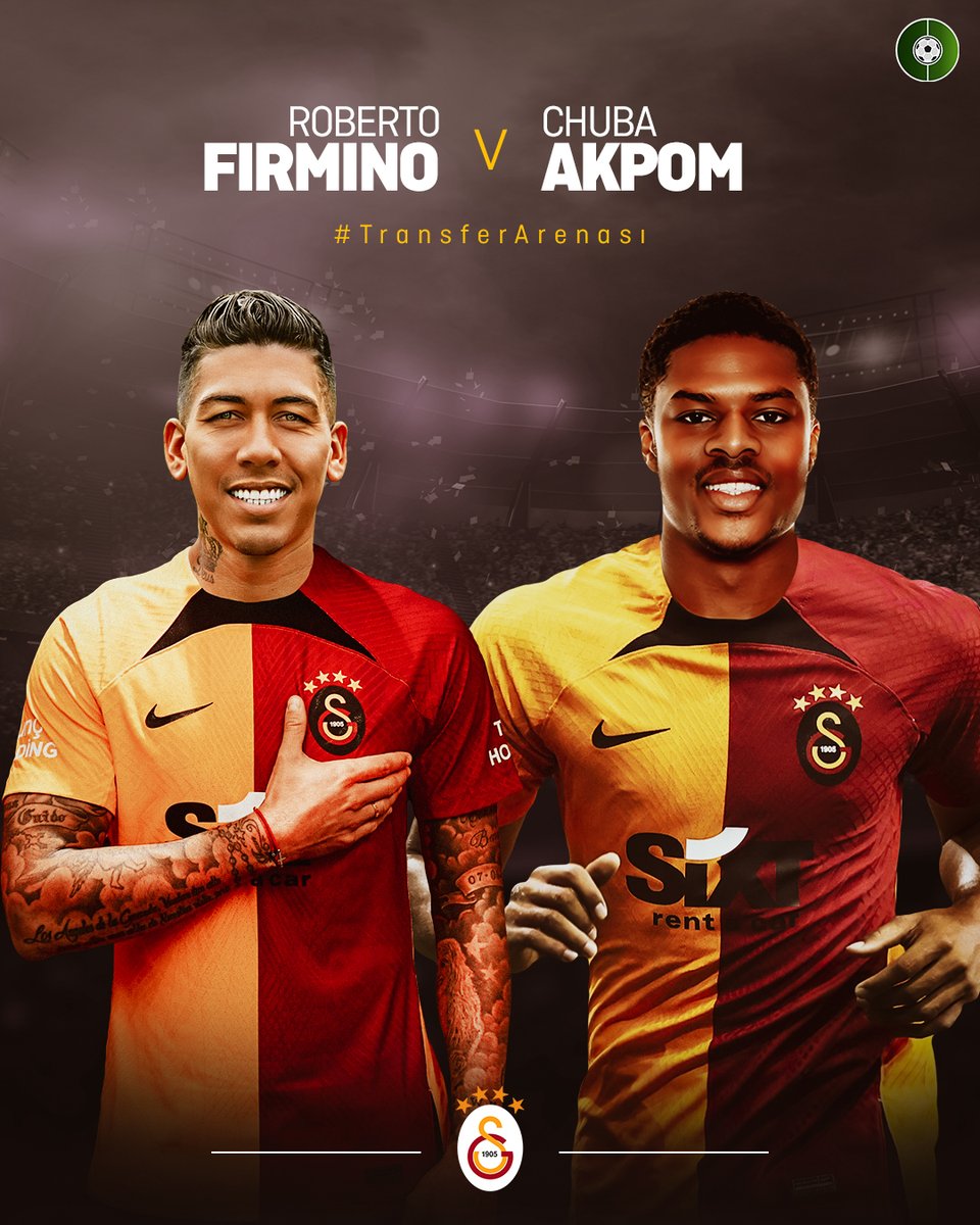 🟡🔴 Galatasaray için gündemdeki iki transfer iddiası. 

❓ Firmino mu, Akpom mu? #TransferArenası