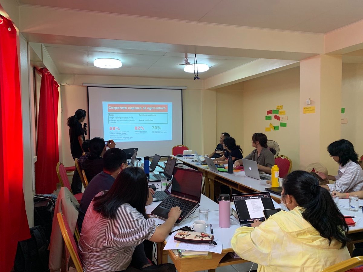 IbonInternatl's tweet photo. LOOK: On 8-11 May, IBON International, @kmp_phl, @social_rights, and @PCFSGlobal held a workshop to exchange learnings on research practices that promote people's rights and sovereignty. https://t.co/Y2M6L68tfP