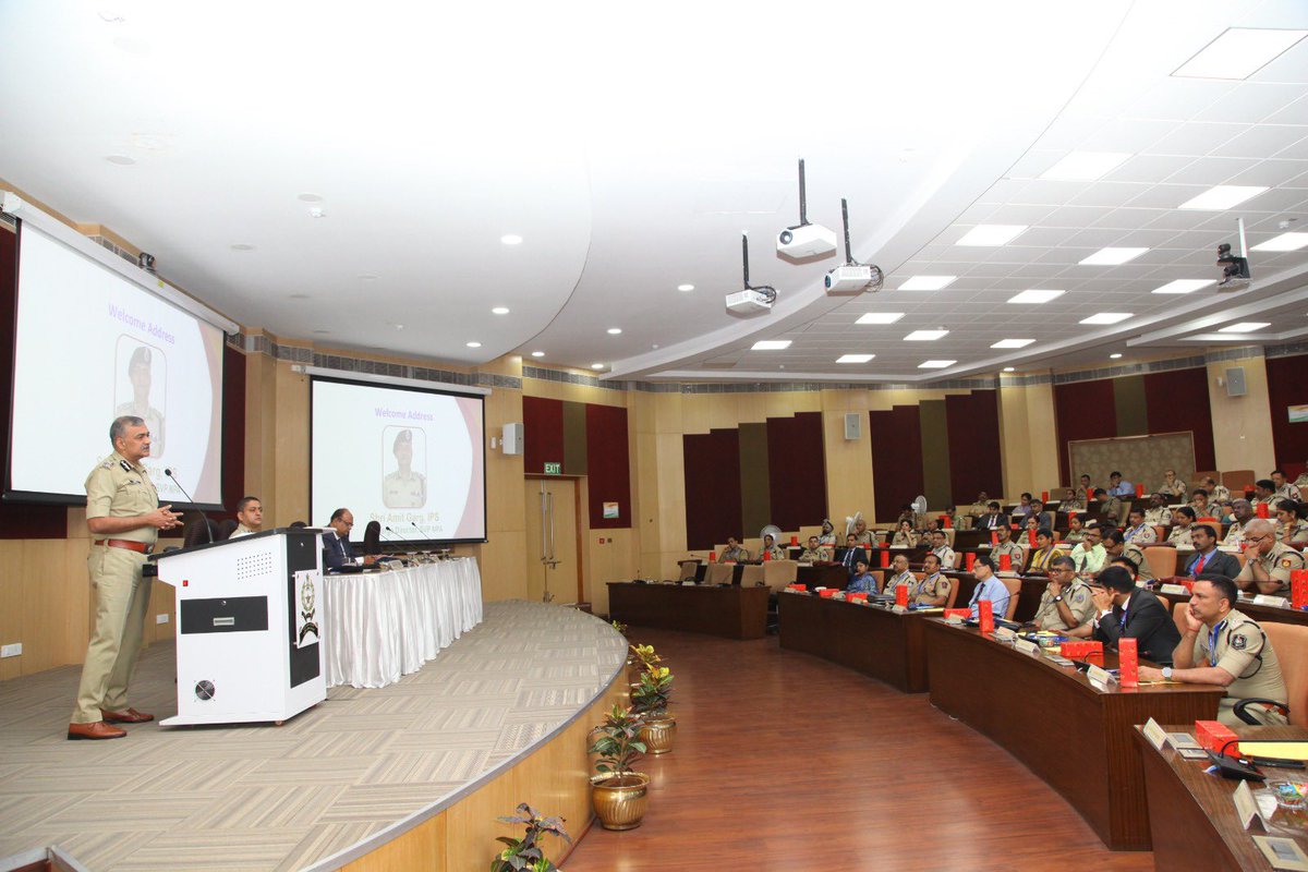 anilarch's tweet photo. Spoke on 'Leadership for Organizational Growth' with case studies of #UP100, #StartupIndia and #ondc.
Extremely grateful to SVP NPA for this opportunity of interacting with such a broad spectrum of police leadership of the country. 2/2 https://t.co/m2cj2MRNfm