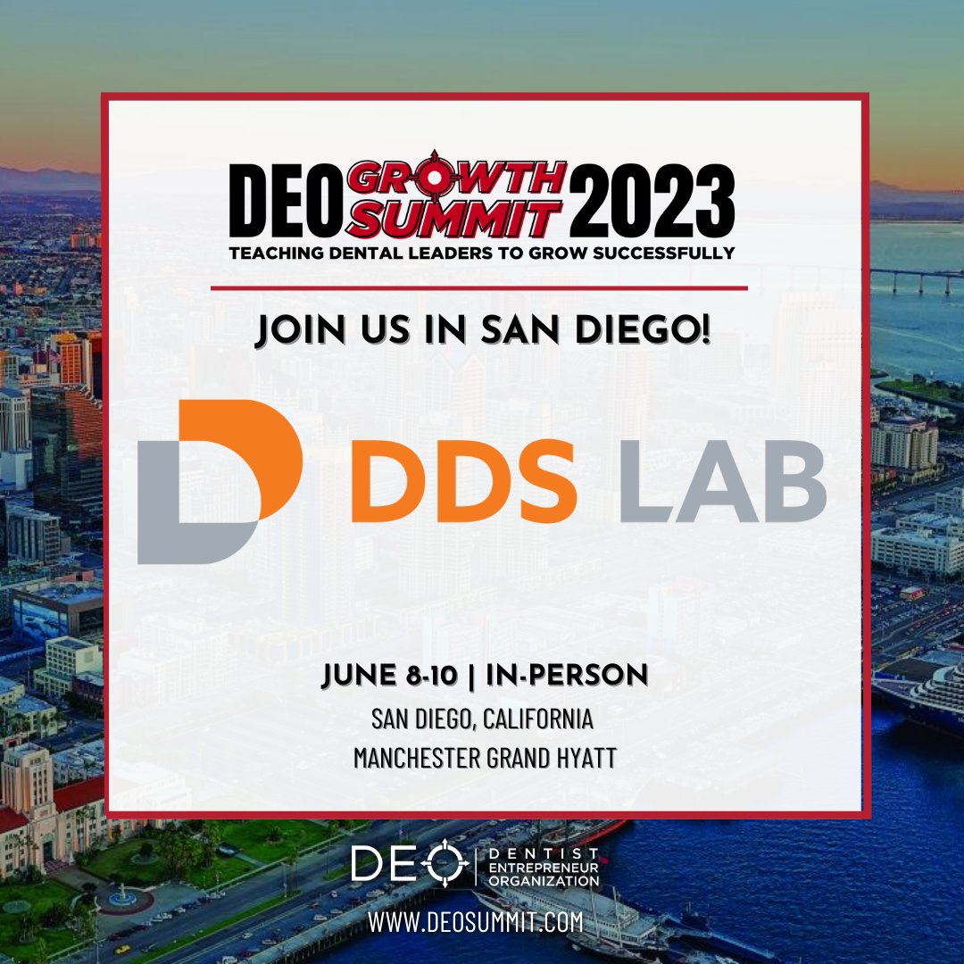 DDSLab's tweet photo. We are excited to announce that we will be exhibiting at the DEO Growth Summit 2023!
Come visit us at booth #61.
#DDSLab #DDSLabTampa #DEOGrowthSummit2023 #DEO https://t.co/aSHlhVrntk