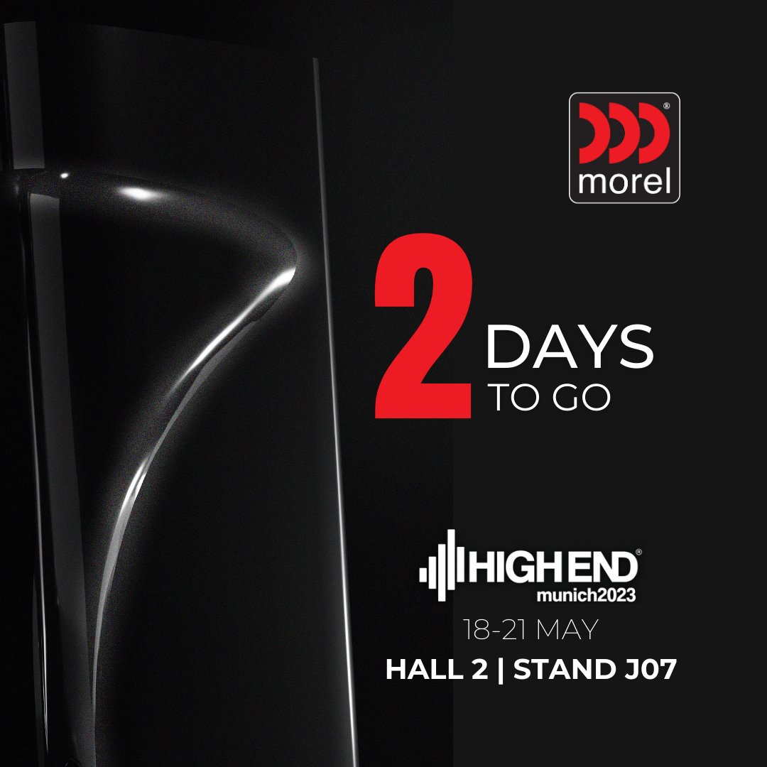 MorelHiFi's tweet photo. Only 2 days left until we unleash our new home audio systems! β³ Join us at the #HighEndShow from May 18-21 at HALL 2 STAND J07 and experience the ultimate in sound quality. Don't miss out!
#morelhifi #morelhomeaudio #homeaudio #highendsociety #highendaudio #hifiporn #hifiaudio https://t.co/PH2TOhg3O4