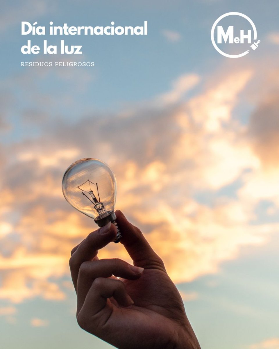 MorloPinturas's tweet photo. Hoy es el #DíaInternacionaldelaLuz 💡 una ocasión para reflexionar sobre su importancia en nuestra vida cotidiana y en el mundo. Utilicemos la luz de manera #sostenible y responsable ¡Y recuerda que las bombillas y los fluorescentes son #residuospeligrosos!

 #gestionderesiduos https://t.co/kqrqFlu99q