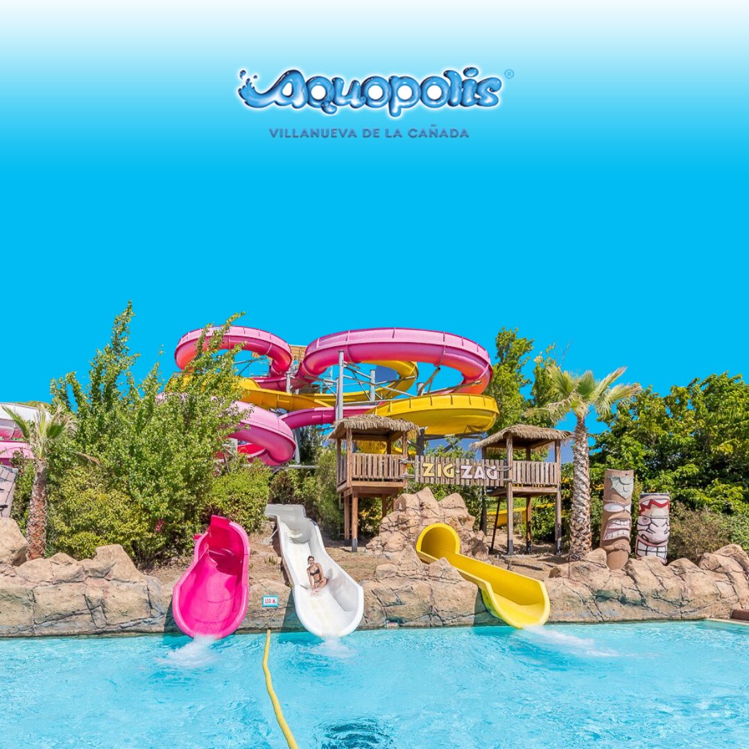 No queda nadapara empezar la temporada 2023...

🌊 ¡Todavía estás a tiempo de refrescarte en nuestras atracciones!

😍 ¿Te atreves a surcar los toboganes de #ZigZag?

😉 ¡Ven a disfrutar de un día único en #Aquopolis #VillanuevaDeLaCañada!