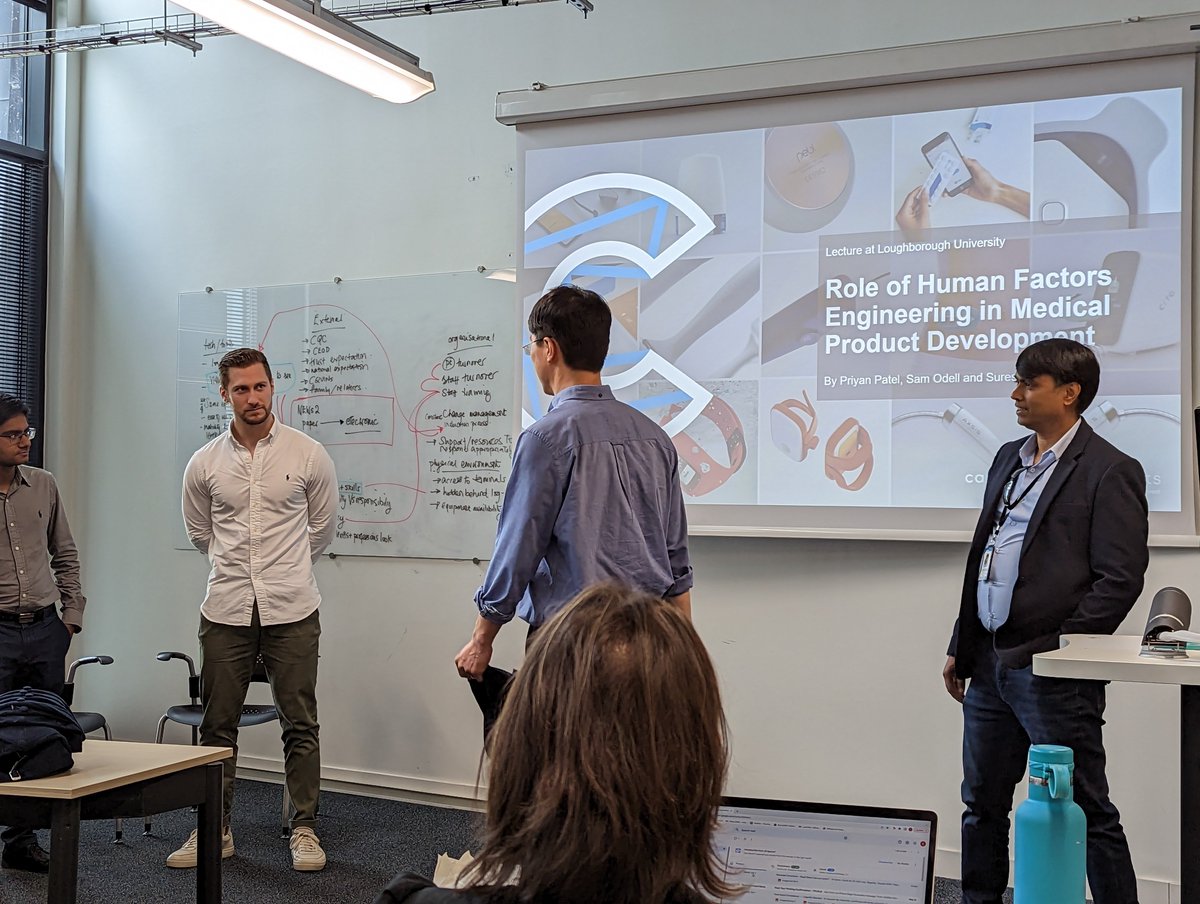 Further insight about the importance of human factors involvement for #medtech development@CambConsultants <a href="/lborouniversity/">Loughborough University</a>  #UX/UI