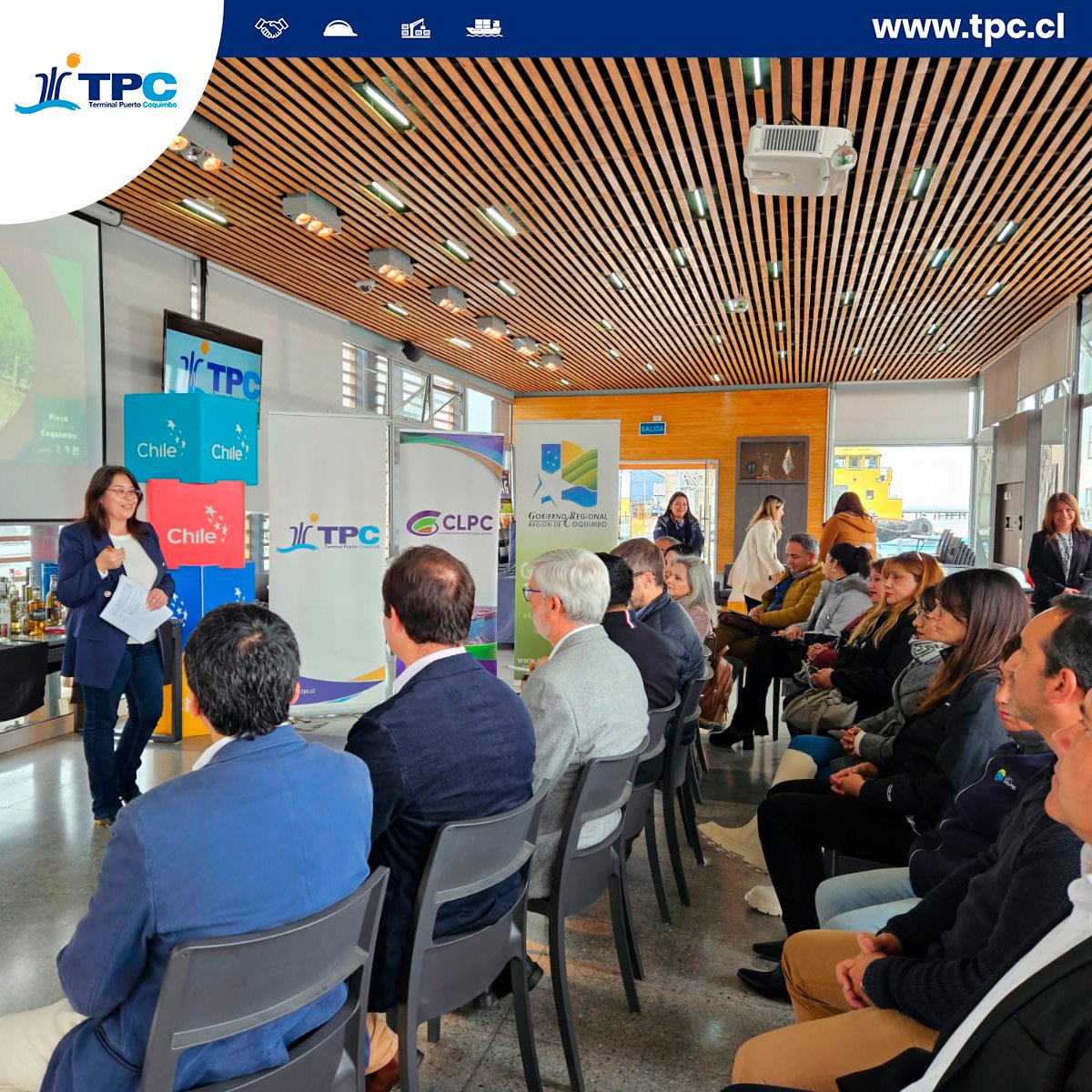 🙌🏾🥃producto elaborado en las regiones de Atacama y Coquimbo, y cuya denominación de origen es una de las más antiguas del mundo. 😱📜

¡TPC comprometidos con el desarrollo de la región! 👷🏻‍♀️👷🏻‍♂️

#TPC2023 #CoquimboCiudadPuerto #Coquimbo #RegiónDeCoquimbo #Chile #PuertosChilenos