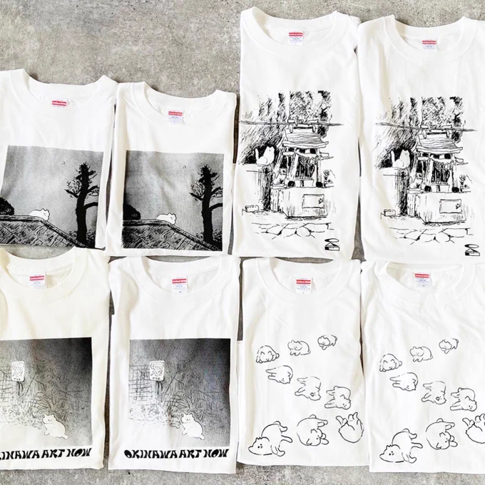 阪神梅田本店で開催される「OKINAWA ART NOW」に参加いたします。
NERD GALLERY (@balcolony_nerd) デザインのねこのTシャツの限定販売や、過去のねこのTシャツを再販しております。
2023年5月17日(水)-5月23日(火)18時まで、ぜひご来場をお待ちしています。 